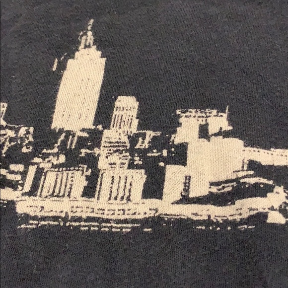 Forever 21 dark gray crop boxy tee - Picture 2 of 3